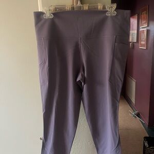 Athleta Purple High-Rise Leggings XL